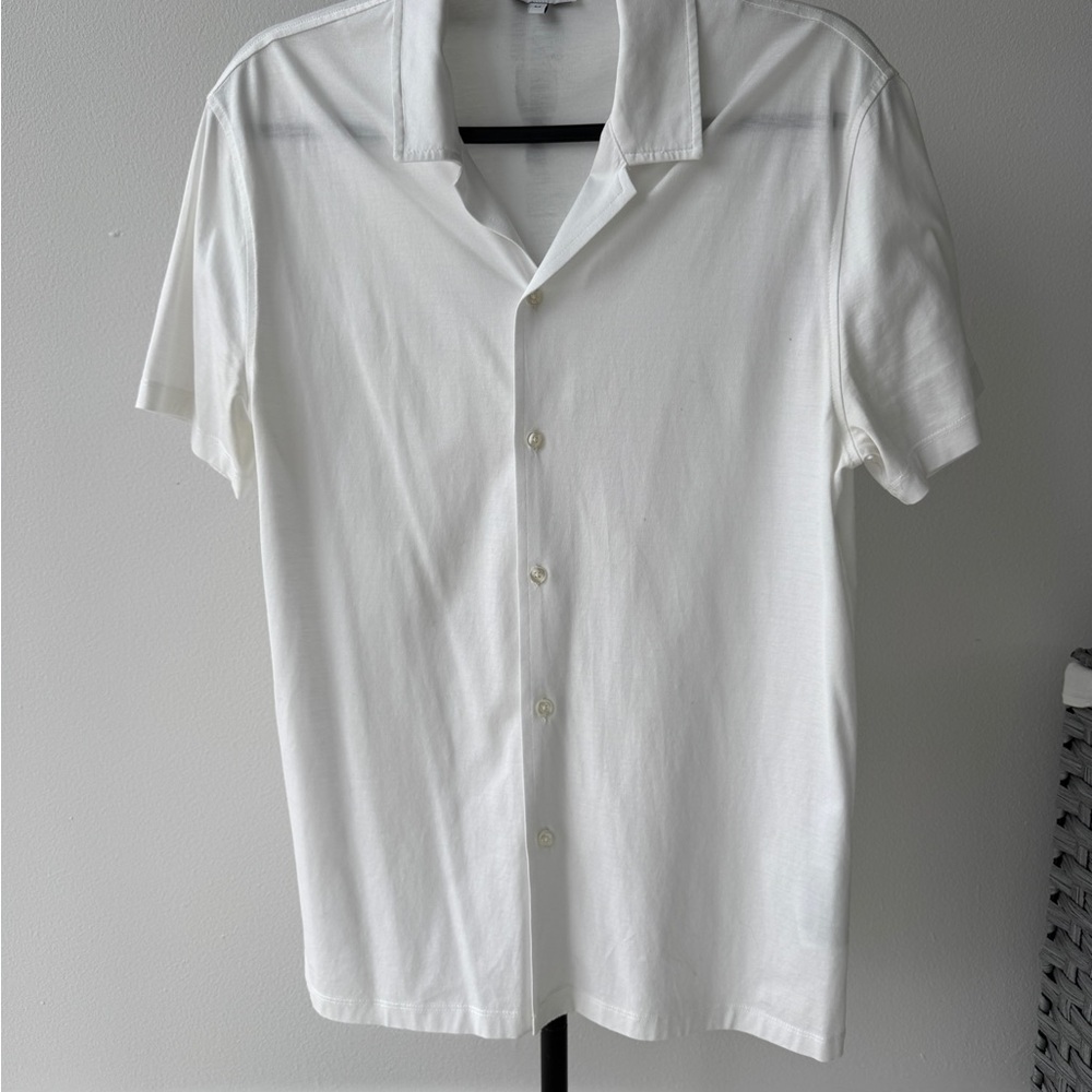 Reiss White Casual Button Down Shirt